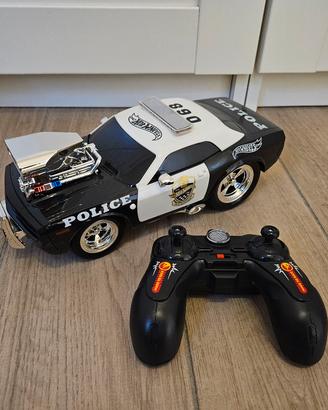 macchinina radiocomandata hot wheels - polizia 