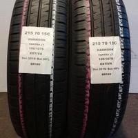 2 gomme 215 70 15c hankook br169