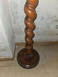 portavasi in legno antico 