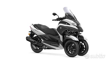 Yamaha Tricity 300 ABS 2026 Milky White e Zen Gree
