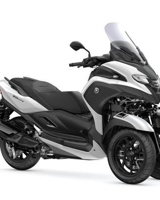 Yamaha Tricity 300 ABS 2026 Milky White e Zen Gree