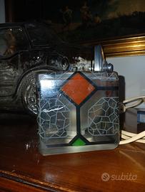 lampada a cubo di cristao peill e putzler