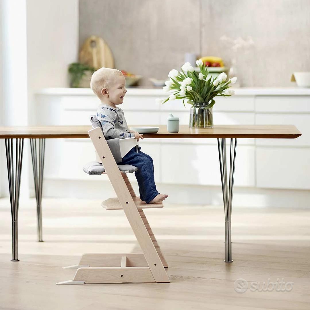 Sedia seggiolone stokke tripp trapp bianco calce - Tutto per i bambini In  vendita a Udine