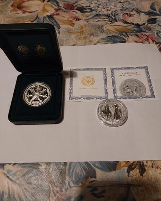 LOTTO 2 MONETE da 1oz Australia 2000-Germania 2023