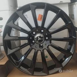 CERCHI M.B. STELLAR R 19 BLACK CON VALVOLE TPMS