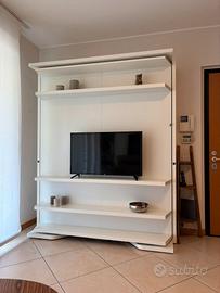 Mobile trasformabile Clei LGM 2.0 Tv letto matrim.