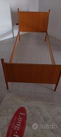 letto singolo con rete e materasso 