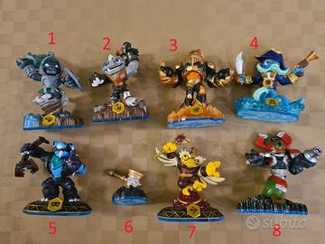 wii personaggi skylanders -portali-prezzi esposti