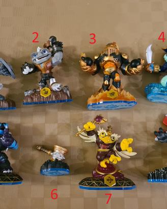wii personaggi skylanders -portali-prezzi esposti