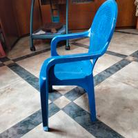 Seggiolina blu bambini