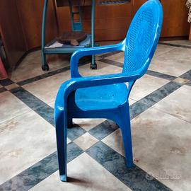 Seggiolina blu bambini