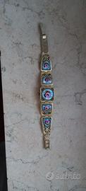 orologio con smalti XX secolo