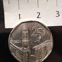 CUBA 25 Centavos 2001 (Peso Convertible)