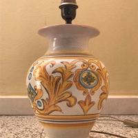 Lume in ceramica Santo Stefano di Camastra