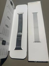 Cinturino originale apple maglia milanese 44 mm