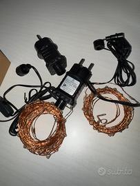 Stringa Luci LED, 2 Pezzi 10 metri 100 Led