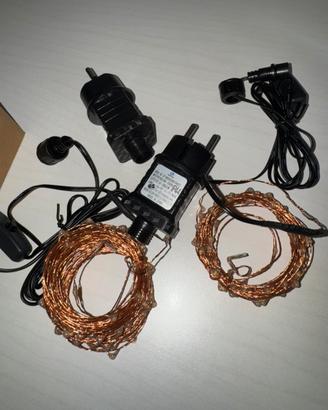 Stringa Luci LED, 2 Pezzi 10 metri 100 Led