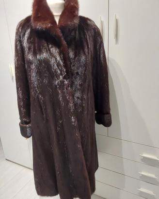 Visone artigianale mogano Tg 48