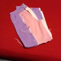 jeans bello e colorato 