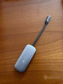 Adattatore Hub USB-C HooToo HT-UC001 HDMI SD