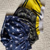 Tre costumi bambino Calzedonia taglia 2/3 anni