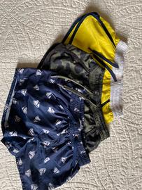 Tre costumi bambino Calzedonia taglia 2/3 anni