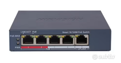 Hikvision 301802979 ( DS-3E1105P-EI)  SWITCH SMART