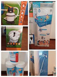 Piscina Bestway 400x200 completa di accessori