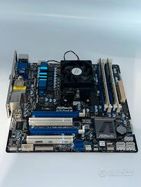 Blocco scheda madre ASRock A75 Pro4-M FM1 8 GB RAM