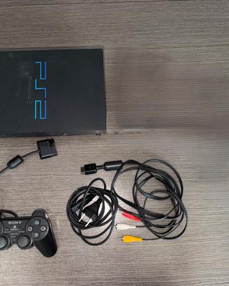 PlayStation2 PS2 Fat Nera + Controller + Cavi orig