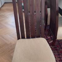 12 sedie in vero legno Indonesiano Teak.