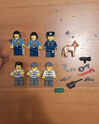 Minifigures Lego Polizia 