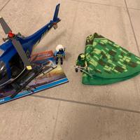 Elicottero polizia playmobil