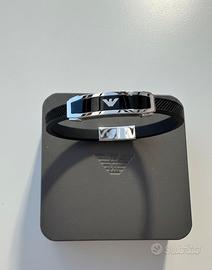 BRACCIALE UOMO EMPORIO ARMANI - EAGLE LOGO