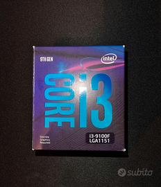 Processore Intel Core i3 9100f