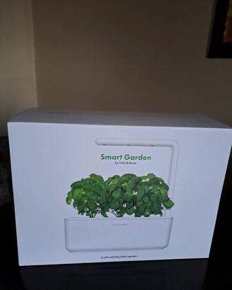 smart garden con semi di basilico 