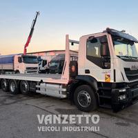 IVECO 320S36 CARRELLONE/PIANALE 4 ASSI 8X2