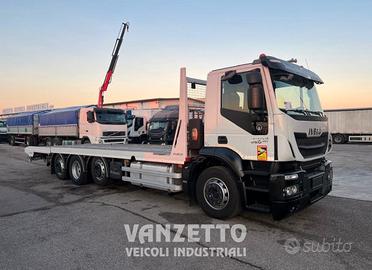 IVECO 320S36 CARRELLONE/PIANALE 4 ASSI 8X2