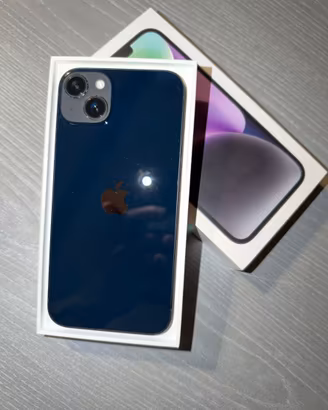 iPhone 14 Plus 128GB – Mezzanotte – Scatola origin