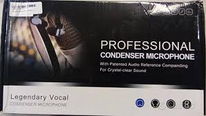 Se microfono a condensatore professionale.