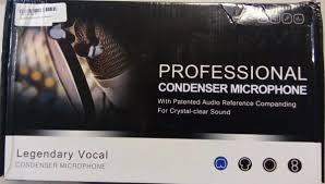 Se microfono a condensatore professionale.