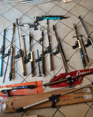 Fucili sub pesca vintage