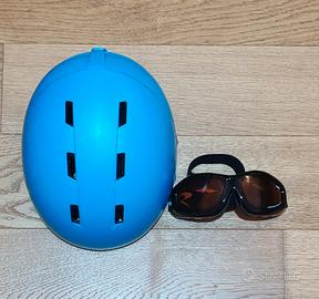 Casco Sci Bambino XS (fino a 7 anni) + Occhiali