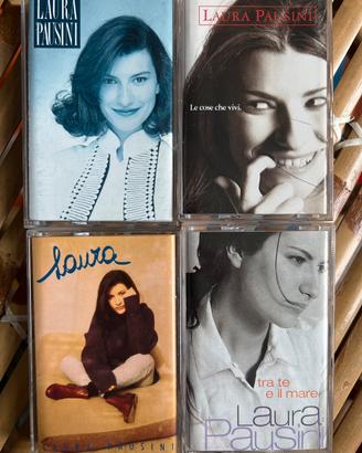 Laura Pausini 4 musicassette MC originali