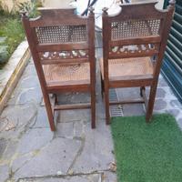 2 sedie antiche