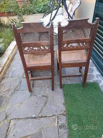 2 sedie antiche