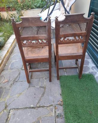 2 sedie antiche