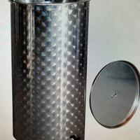 Serbatoio inox da l 200 per vino