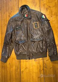 Giacca pelle Frecce Tricolori Aeronautica Militare