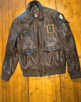 Giacca pelle Frecce Tricolori Aeronautica Militare